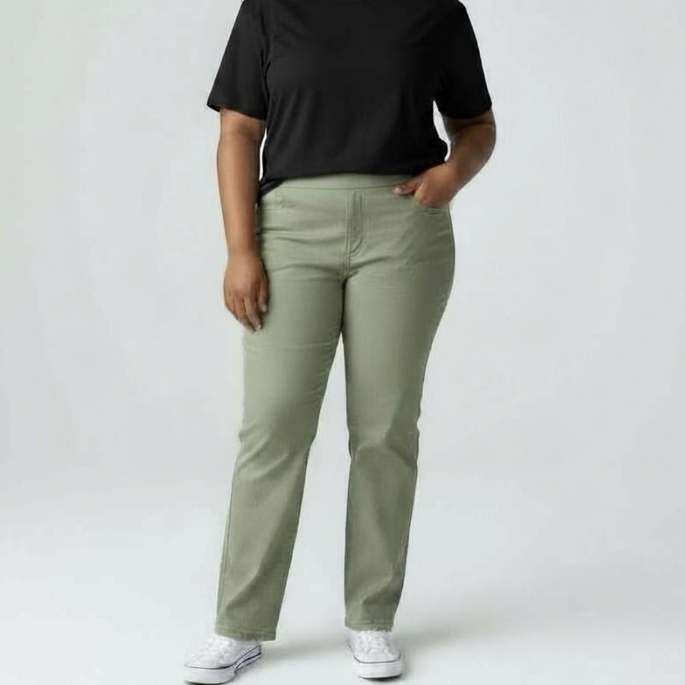 NWT Appleseed's Women’s Dennisport Comfort-Waist Chinos | Size 16